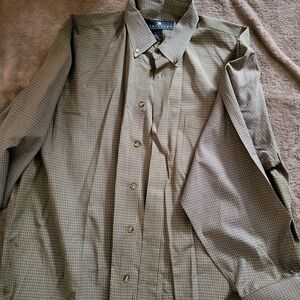 Men's Checkered Button-Up Shirt